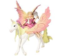 Figurine: fée feya et une licorne ailée