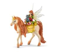 Schleich Ensemble BAYALA 70567 – Fée Marween avec licorne scintillante, 3 pièces, dès 5 ans