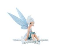 Figurine Fée Pervenche - Clochette Disney - 7 cm - BULLY - Pour Enfant de 3 ans - Bleu