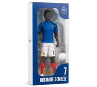 Figurine articulée MEGABLEU Ousmane Dembélé 20 cm PVC 10 points d'articulation France Bleu/Blanc/Rouge