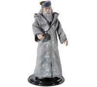 BendyFigs Albus Dumbledore Figure by The Noble Collection - Officially Licensed 19cm (7.5 inch) Harry Potter Bendable Toy Posable Collectable Doll Figures with Stand - for Kids & Adults