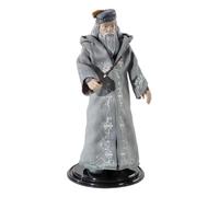 Figurine flexible Noble Collection Harry Potter Bendyfigs Albus Dumbledore Gris 19 cm