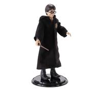 Figurine flexible Noble Collection Harry Potter Bendyfigs Harry Potter Noir 19 cm