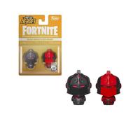 Figurine Fortnite - 2 Pack Black Knight & Red Knight Pint Size Heroes 4cm