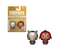 Figurine Fortnite - 2 Pack Omega & Valor Pint Size Heroes 4cm
