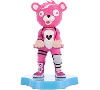 Figurine Fortnite Cuddle Team Leader - EXQUISITE GAMING - Cable Guys - Support écouteurs smartphone ou petit accessoire - 11 cm