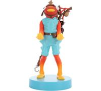 Figurine Fortnite Poiscaille - Cable Guys - Câble USB inclus - Support smartphone ou petit accessoire - 20 cm