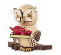 Figurine Fumée Hibou Avec Service À Thé Hauteur 16Cm NEU Rauc