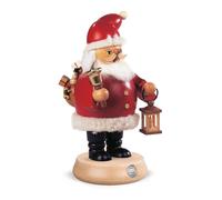 Figurine Fumée Homme De Fumée Moyen Noël Avec Cloche (LxH): 11x18cm NEUF