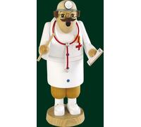 Figurine Fumée Noël Original Erzgebirge Seiffen Fumeur Médecin 26206 NEU