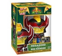 Funko Bitty Bots: Power Rangers - Megazord with Red Ranger - Bitty Pop - Power Rangers TV - 0.9 inch & 4.85 inch - Collectable - Gift Idea - Display Stand