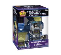 Funko Figurine Bitty Bots Transformers Soundwave avec Rumble – 0,9 in (2,2 cm) et 4,85 in
