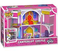 Funko Bitty Pop! Bitty Boxes: My Little Pony - Canterlot Castle Playset avec 2-0,9 Pouce (2,2 Cm) minuscules Mini Figurines - My Little Pony TV - Vitrine D'exposition de Collection - Idée Cadeau