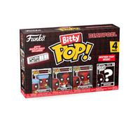 Funko Bitty Pop! Deadpool (Bathtime), Bitty Pop! Deadpool (Flamenco), Bitty Pop! Deadpool (Supper Hero) et Une Mini-Figurine Mystère en Surprise - Idée de Cadeau - Produits Officiels