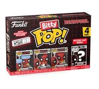 Funko Figurines Bitty Pop Deadpool Bathtime – Pack de 4