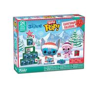 Funko Bitty Pop! Countdown Calendar: Lilo & Stitch Holiday - Calendrier de L'avent - 24 Jours de Surprise - Boîte Mystère