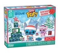 Funko Bitty Pop! Countdown Calendar: Stitch Holiday - Lilo and Stitch- Calendrier de L'avent - 24 Jours de Surprise - Boîte Mystère