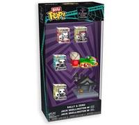 Funko – Starter Set Bitty Pop Figurines – L'étrange Noël de M. Jack – 6 pièces (Jack, Sally, Zero)