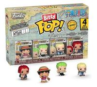 Figurine Funko Bitty Pop Pack de 4 FUNKO One Piece chibi vinyle Multicolore