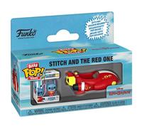 Funko Figurine Bitty Pop Rides Lilo & Stitch The Red One avec Stitch
