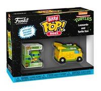 Figurine Bitty Pop! Ride - Tortues Ninjas - Leonardo Avec Le Van