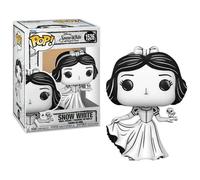 Funko Figurine Blanche Neige (Sketch) Vinyle 9 cm Niveaux de gris Enfants 3 ans et plus
