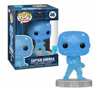 Figurine Funko Captain America 3,75 De La Série Art Pop Marvel The Infinity Saga