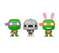 Figurine Funko Carrot Pocket POP blister Ninja Turtles Donatello Shredder Michelangelo (x3) Multicolore TU