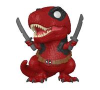 Figurine - Funko - Dinopool - Vinyle - 10 cm - Rouge