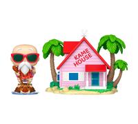 Funko Figurine Pop Dragon Ball Master Roshi à Kame House Multicolore 9 cm
