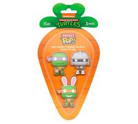 Figurine Funko - FUNKO - Carrot Pocket POP - Donatello, Shredder, Michelangelo - Blister exclusif - 4 cm