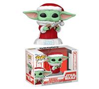 Figurine - FUNKO - Grogu (Santa) - 9 cm - Vinyle - Mixte - Star Wars
