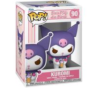 Funko Pop! Sanrio: HK - Kuromi - Hello Kitty - Figurine en Vinyle à Collectionner - Idée de Cadeau - Produits Officiels - Jouets pour Les Enfants et Adultes - Cartoons Fans
