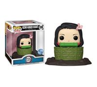 Figurine - FUNKO - Nezuko Kamado in Basket 1309 Deluxe - PVC - 9 cm - Exclusivité