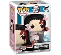 Funko - Figurine Pop - Nezuko Kamado (Demon Slayer) - Édition Spéciale Bloody - 10 cm