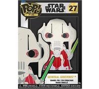 Funko Pop! Large Enamel Pin Star Wars: General Grievous Chase - Général GrievousPin en Émail - Broche Fantaisie Mignonne à Collectionner - pour Les Sacs à Dos et Sacs