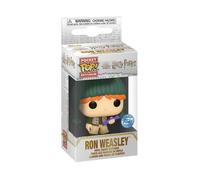 Funko Pop! – Porte-clés Harry Potter Holiday Ron Weasley – Mini figurine vinyle