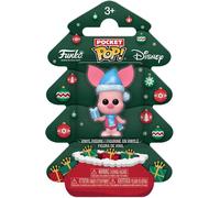 Funko Pocket Pop! Holiday Tree : Winnie l'ourson - Porcinet - Mini-Figurine à Collectionner - Cadeau à Glisser dans Une Chaussette - Idée Cadeau - Produit Officiel