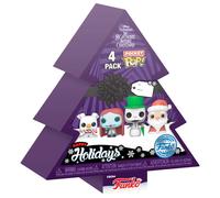 Figurine Funko Pocket POPDisney Nightmare Before Christmas Holiday Exclusive (x4) Violet TU
