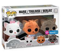 Figurine Funko Pop - 100 Ans De Disney - Marie / Toulouse / Berlioz - Pack (68392)