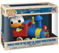 Figurine Funko Pop - 65 Ème Anniversaire Disneyland [Disney] N°01 - Donald Duck Sur L'attraction De Train Du Cirque Casey Jr. (50947)
