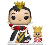 Figurine Funko Pop - Alice Au Pays Des Merveilles [Disney] N°1063 - Reine De Coeur Avec Roi De Coeur (55740)