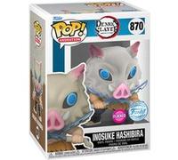 Funko Pop! Animation - Demon Slayer - Inosuke - Texture Velours- Figurine en Vinyle à Collectionner - Idée de Cadeau - Produits Officiels - Jouets pour Les Enfants et Adultes - Anime Fans