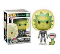 Figurine Funko Pop Animation Rick and Morty Space Suit Rick with Snake G
