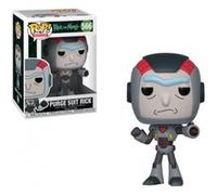Figurine Funko Pop Animation Rick et Morty 566 Purge suit Rick G