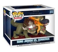 Funko Figurine Pop! Deluxe Solo Leveling Saison 1 – Jinwoo vs Cerberus – Vinyle Officiel Idée cadeau