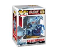 Funko Pop! Premium – Figurine vinyle YU-Gi-Oh! Blue Eyes White Dragon (Card) Produit officiel