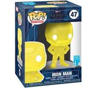 Funko – Figurine Pop! Artist Series Marvel Infinity Saga Iron Man (Jaune) – Boîte plastique incluse
