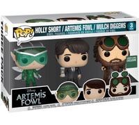 Figurine Funko Pop - Artemis Fowl [Disney] - Holly Short, Aretmis Fowl & Mulch Diggems - 3 Pack (41258)