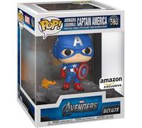 Figurine Funko Pop - Avengers : Endgame [Marvel] N°589 - Avengers Assemble Capitaine America (45076)